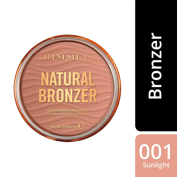 Rimmel London Natural Bronzer, 001 Sunlight, 14g - Fulfillment Center