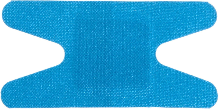 San Jamar MK0903 MANI-KARE Bandages, 1 3/4" x 3", Knuckle, Blue