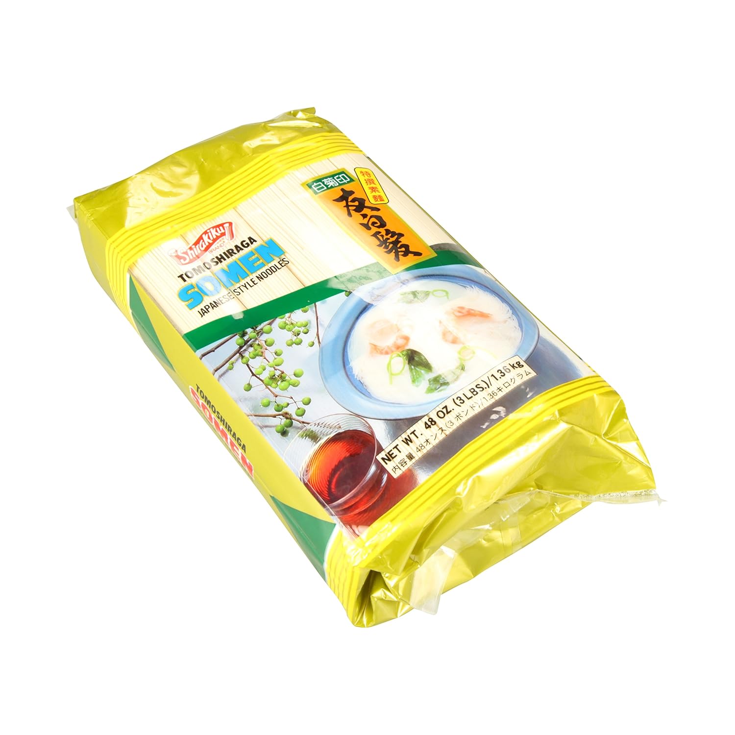 Tomoshiraga Somen (Japanese Style Noodles) - 48oz by Shirakiku.