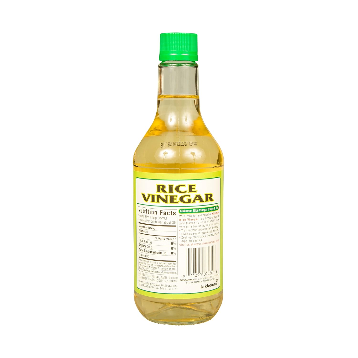 Kikkoman Rice Vinegar, 20 Ounce