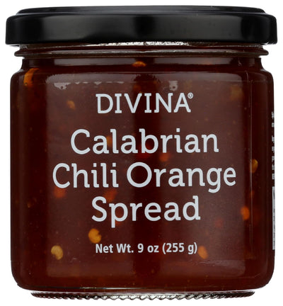 Divina Calabrian Chili Orange Spread 9 oz Jar