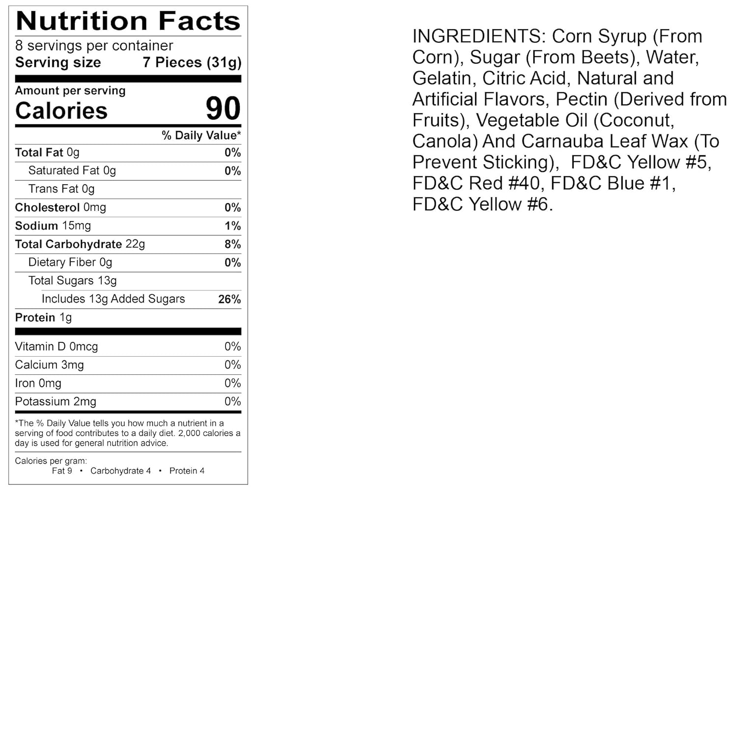 Albanese World's Best 12 Flavor Mini Gummi Worms, 9 Ounce Bag