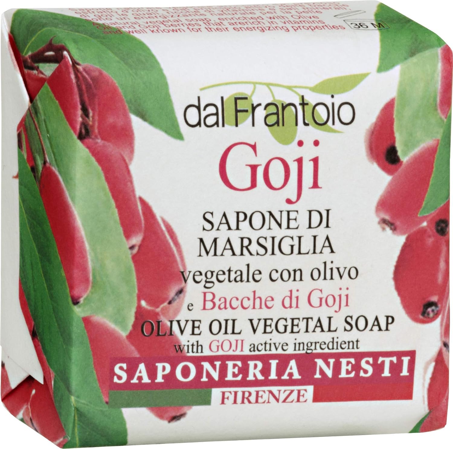 Dal Frantoio Olive Oil Vegetal Soap - Goji