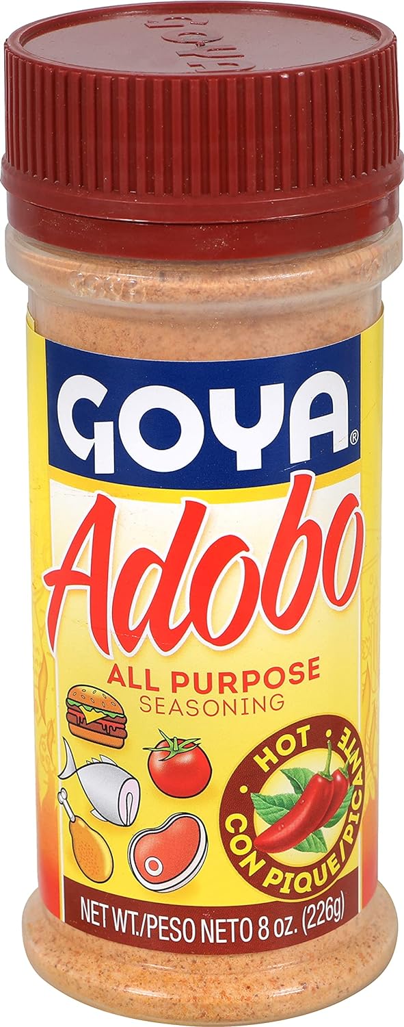 Goya Adobo All Purpose Seasoning Hot, 8 Ounce
