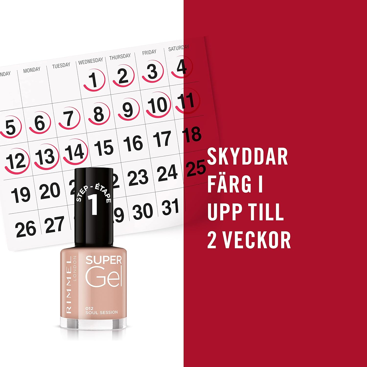 Rimmel Uñas Laca Super Gel Kate 012