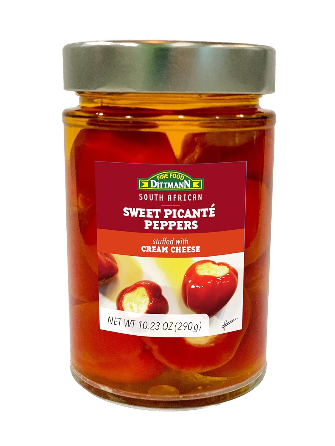 Sweet Picante Peppers Stuffed with Cream Cheese 10.23oz