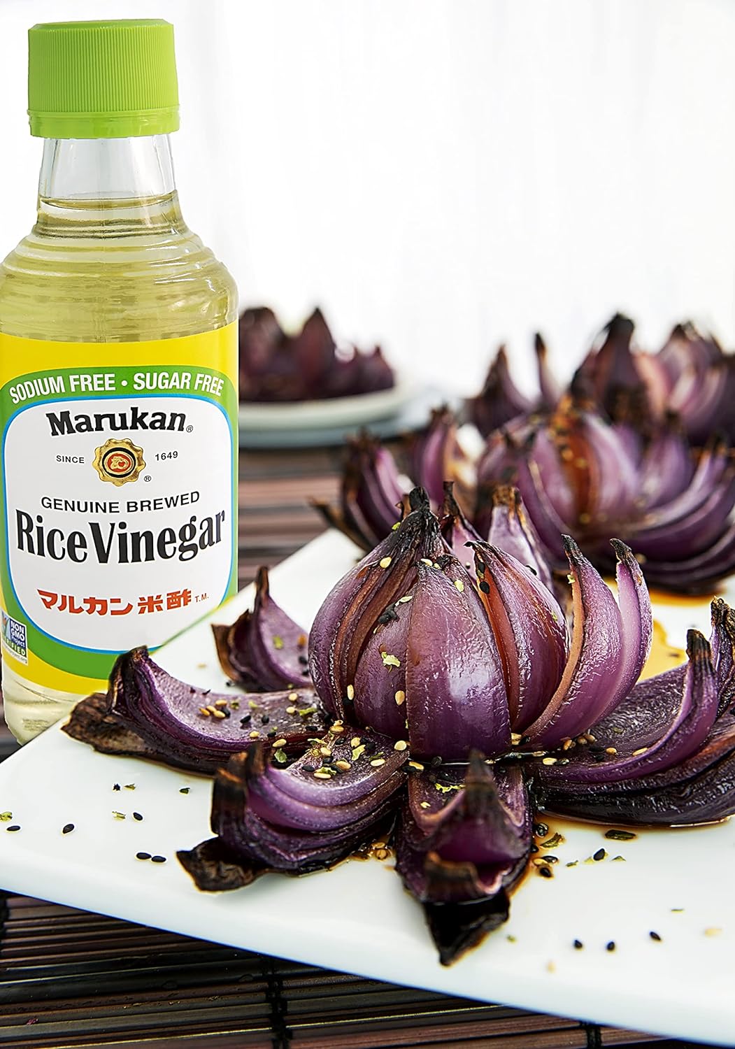 Marukan Genuine Brewed Rice Vinegar, 1 Gallon (Pack of 1)