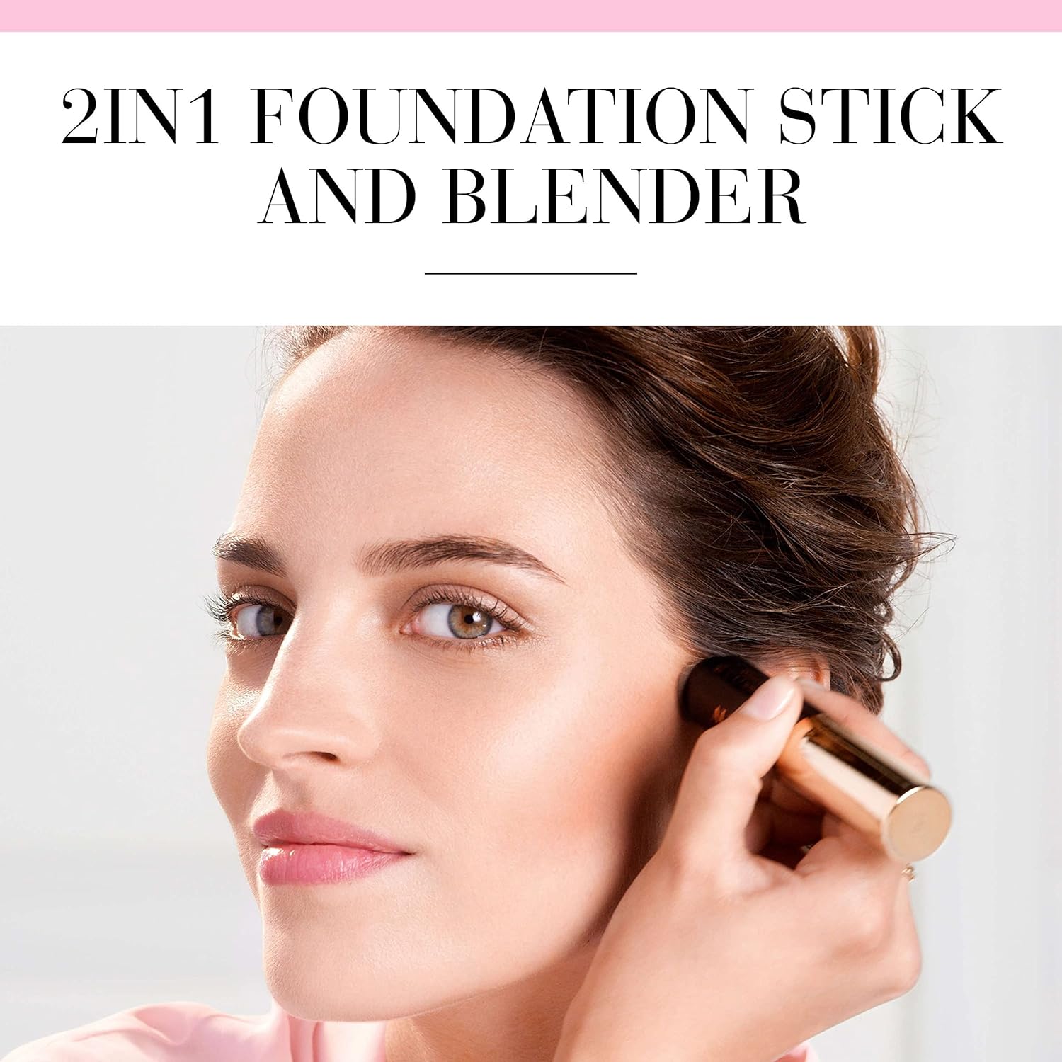 Bourjois Always Fabulous 24 Hour 2-in-1 Foundation and Concealer Stick with Blender, 310 Beige