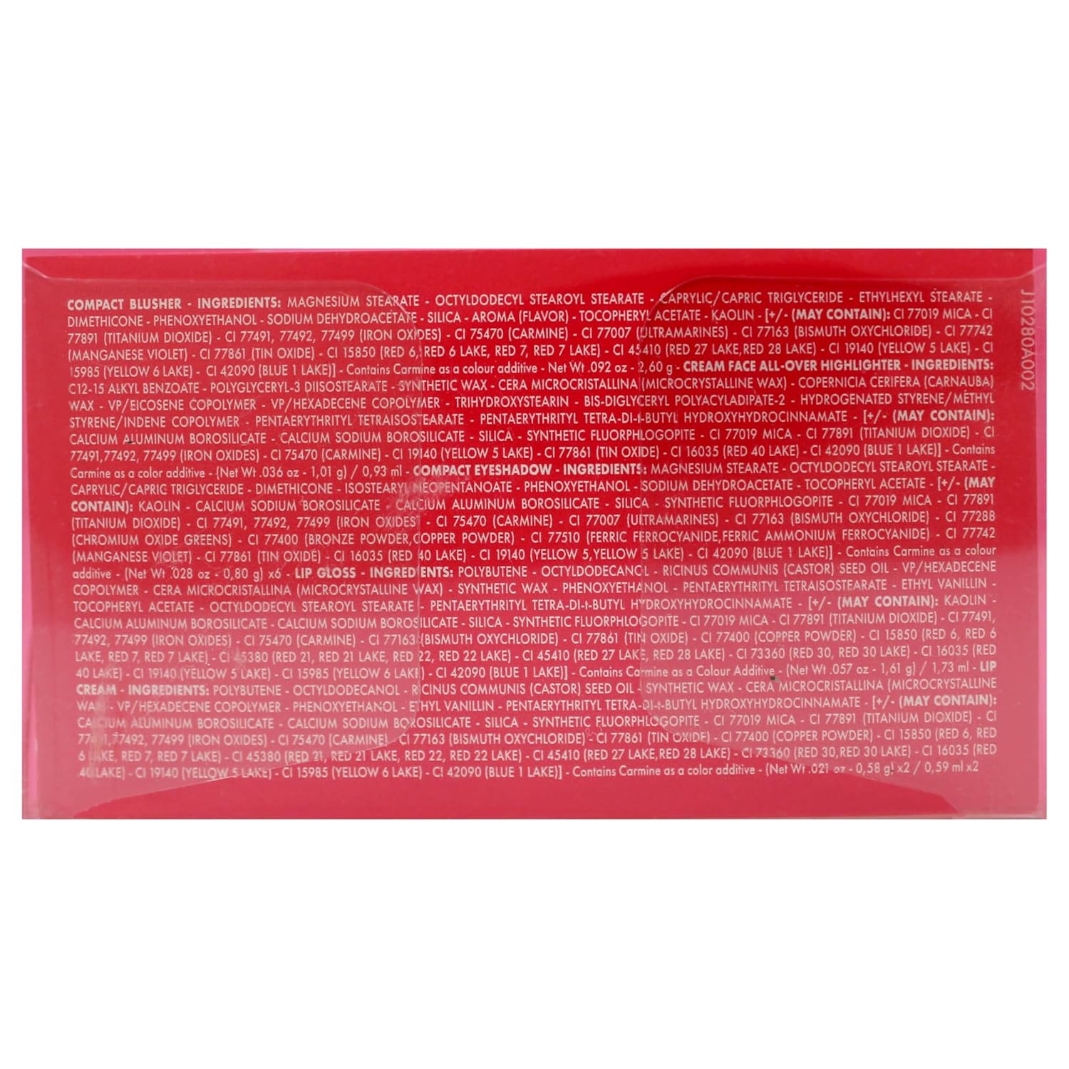 Pupa Milano Happy Bear Makeup Kit, 002 Fuchsia, 0.39 oz - Makeup Gift Set - Makeup Palette - Blush - Eyeshadow - Highlighter - Lip Gloss - Face Makeup