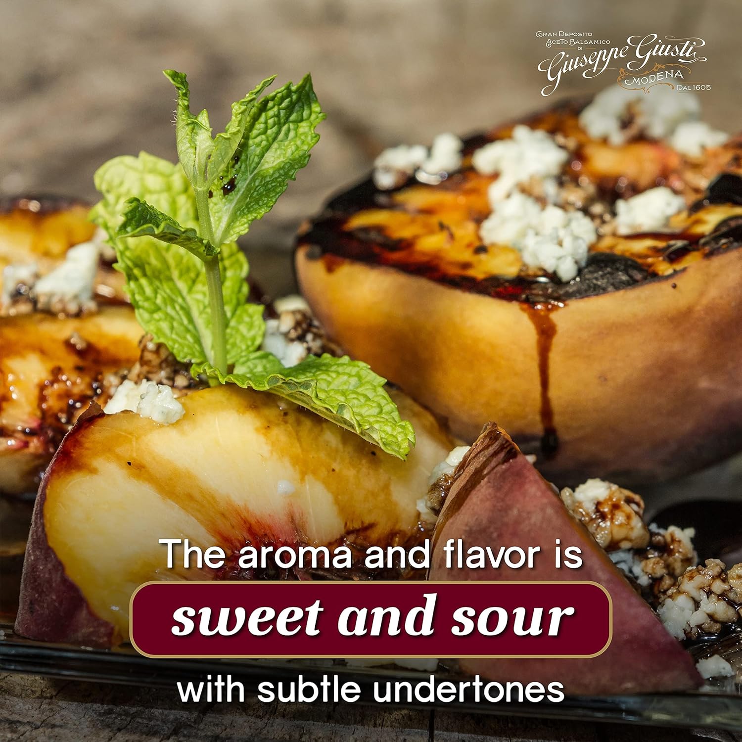 Giuseppe Giusti Italian Crema Balsamic Glaze Vinegar Reduction of Modena IGP, Natural Flavored Balsamic Vinegar Glaze Made With Balsamic Vinegar of Modena, Imported from Italy - 16.9 fl oz (500 ml)