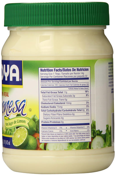 Goya Mayonnaise with Lime, 16 Ounce