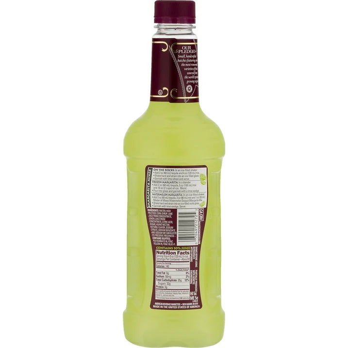 Master of Mixes Margarita Mixer, 33.8 oz
