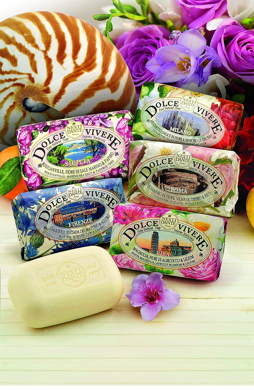 Nesti Dante Dolce Vivere Fine Natural Soap, Pisa, 8.8 Ounce