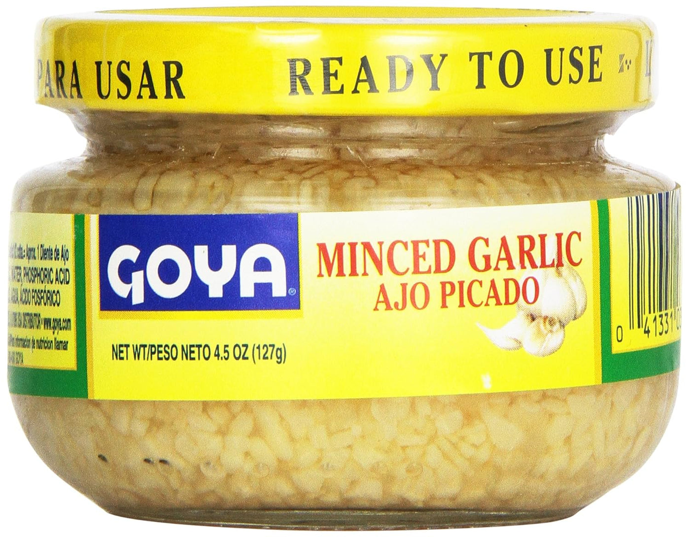 Goya Minced Garlic, 4.25 oz