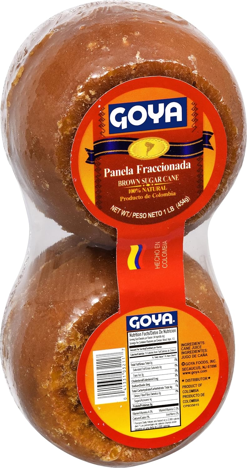 Goya Foods Panela Brown Sugar Cane, 16 Ounce