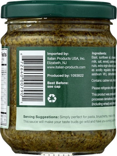 TRENTASETTE 37 Genovese With Truffles Pesto Sauce, 6.3 OZ