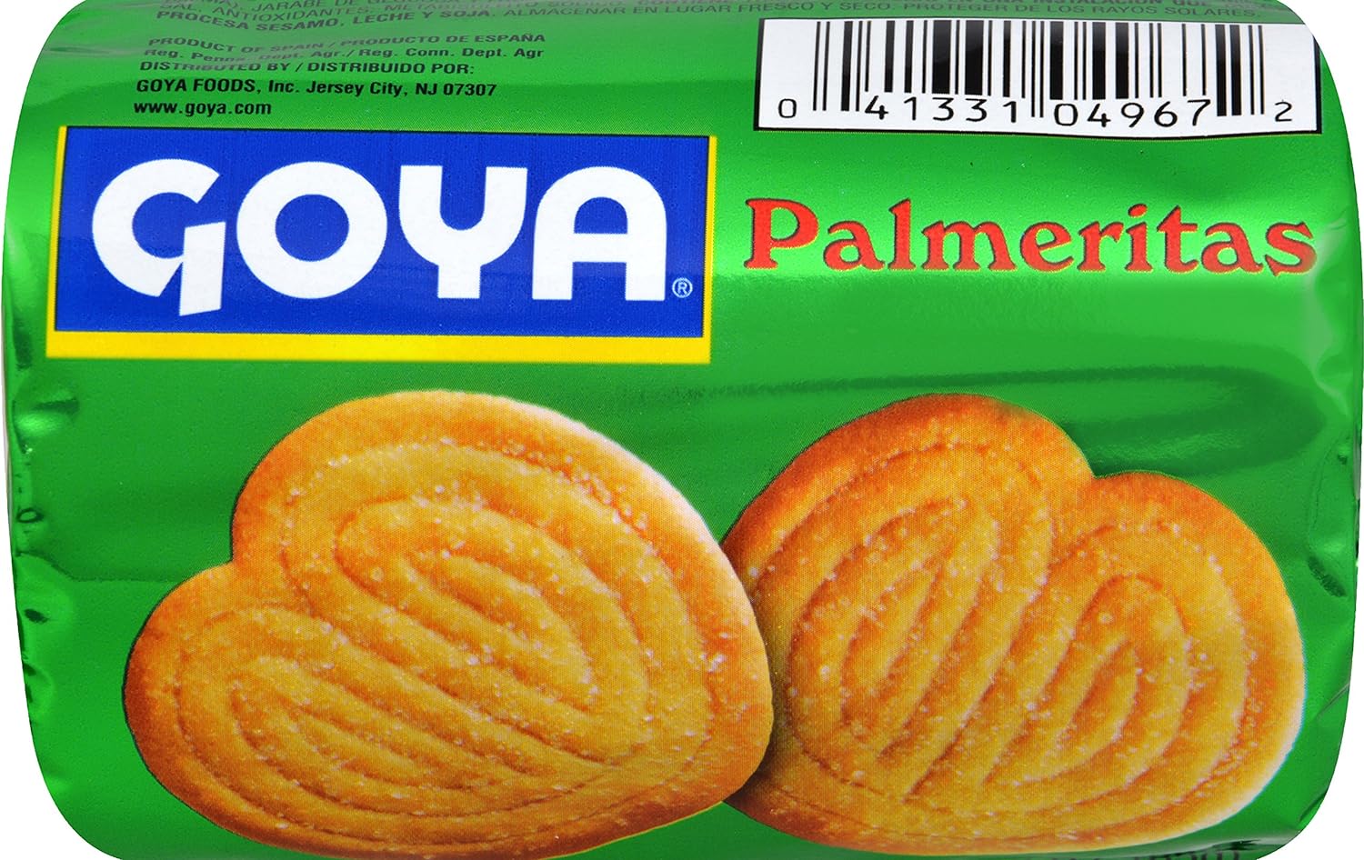 Goya Palmerita Cookies, 3 Ounce