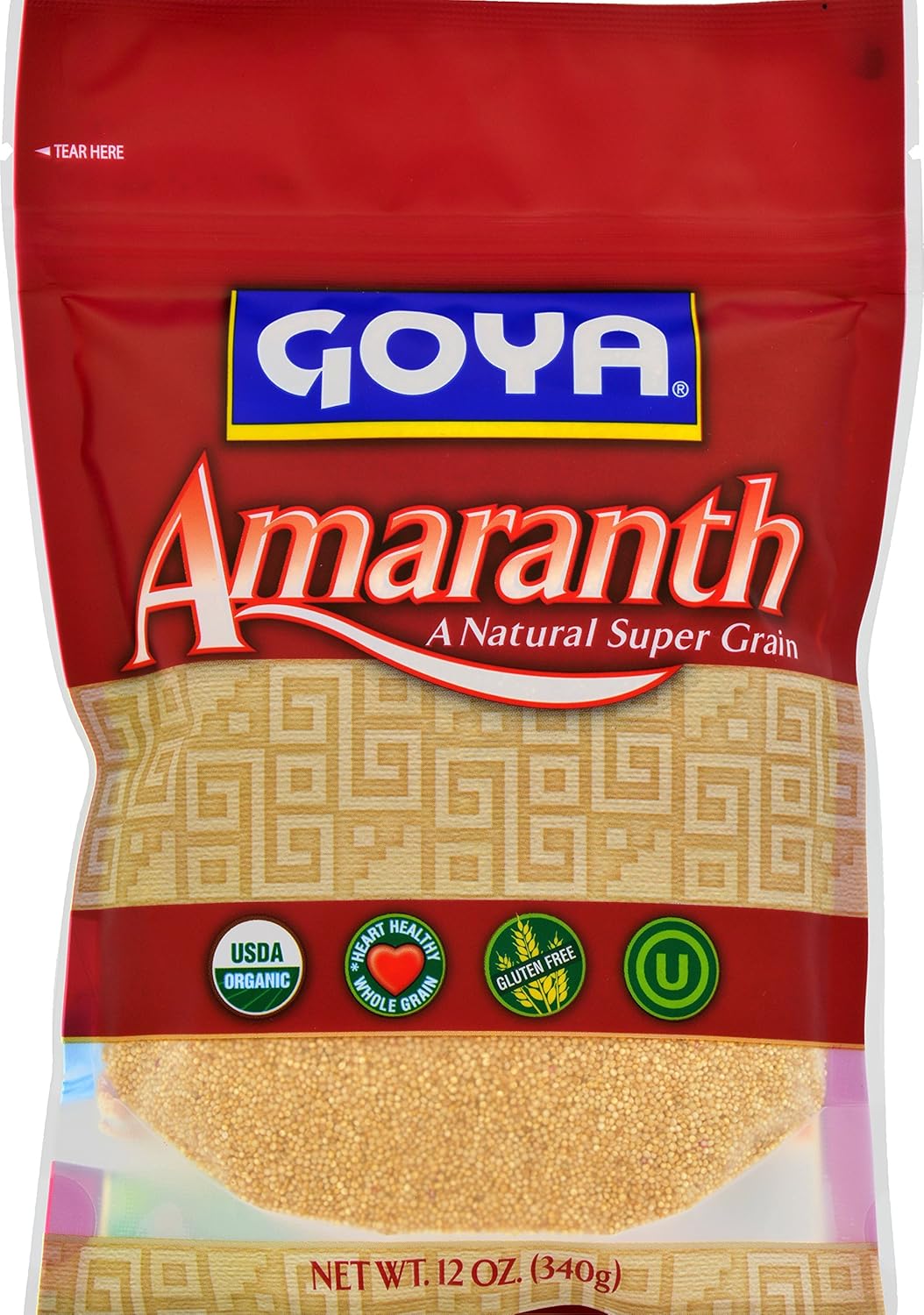 Goya Foods Organic Amaranth, 12 Ounce