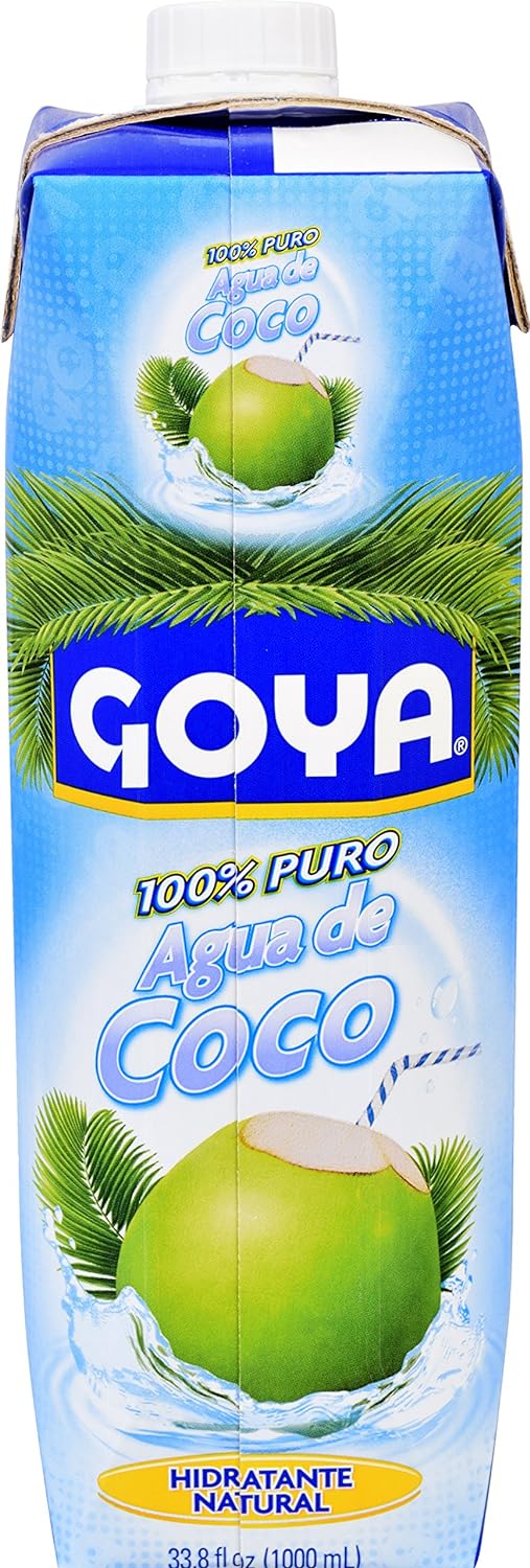 Goya Foods 100% Pure Coconut Water, 33.79 Ounce
