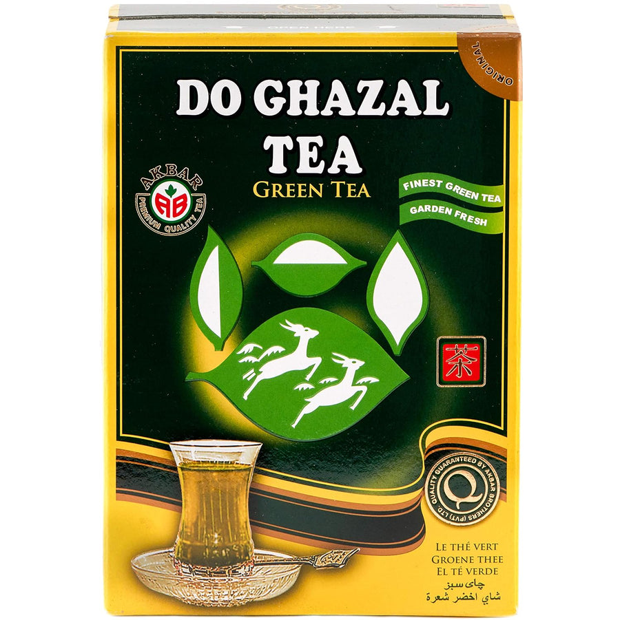 Do Ghazal Green Tea 17.63oz Premium Loose Green Tea Leaf 500g Box