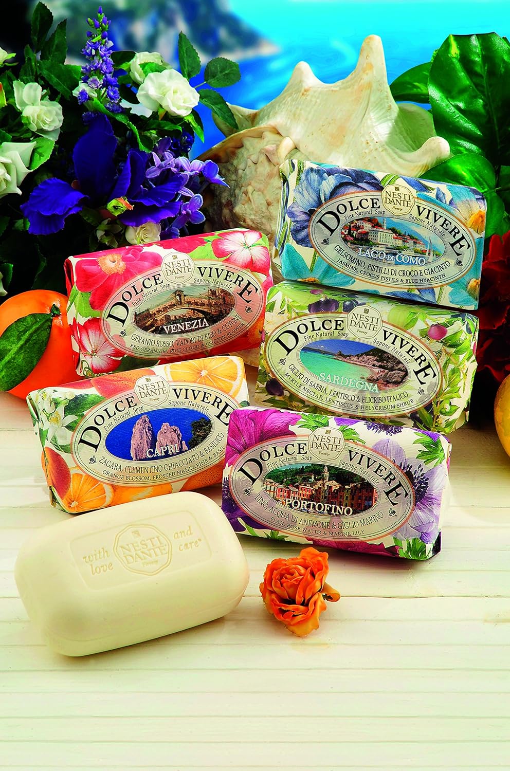 Nesti Dante Dolce Vivere Fine Natural Soap, Lago Di Como, 8.8 Ounce