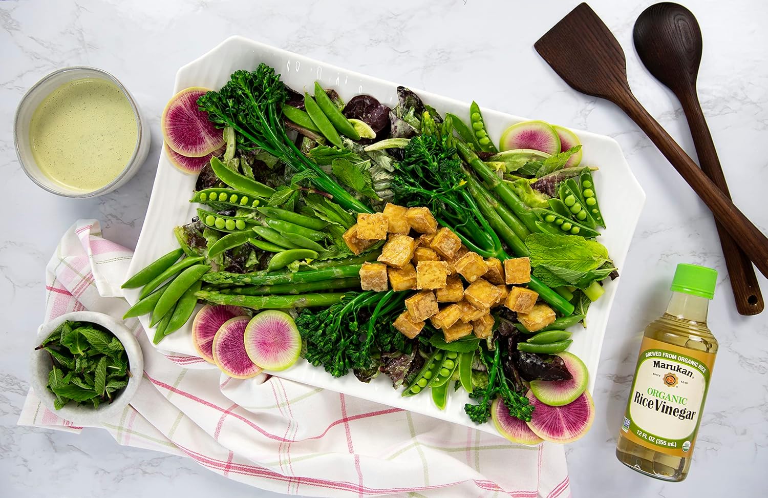 Marukan Organic Unseasoned Rice Vinegar, 12 Ounce Glass Bottle (Pack of 1)