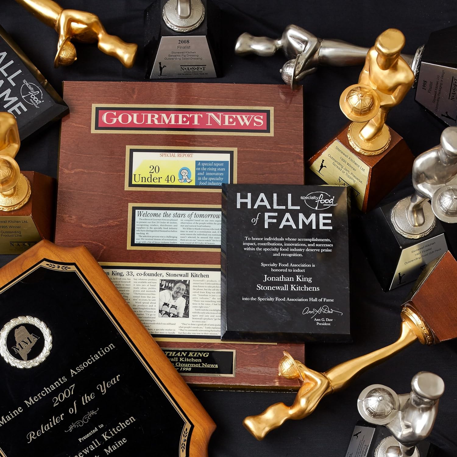 Stonewall Kitchen Smoky Peach Whiskey Sauce, 11 Ounces