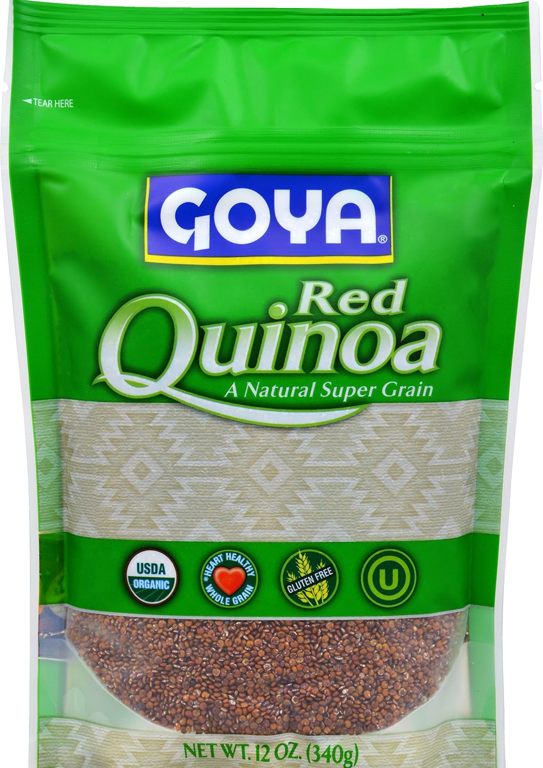 Goya Foods Organic Red Quinoa, 12 Ounce