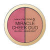 Max Factor Miracle Cheek Duo Blushes, 30 Dust Pink & Copper, 0.153 g