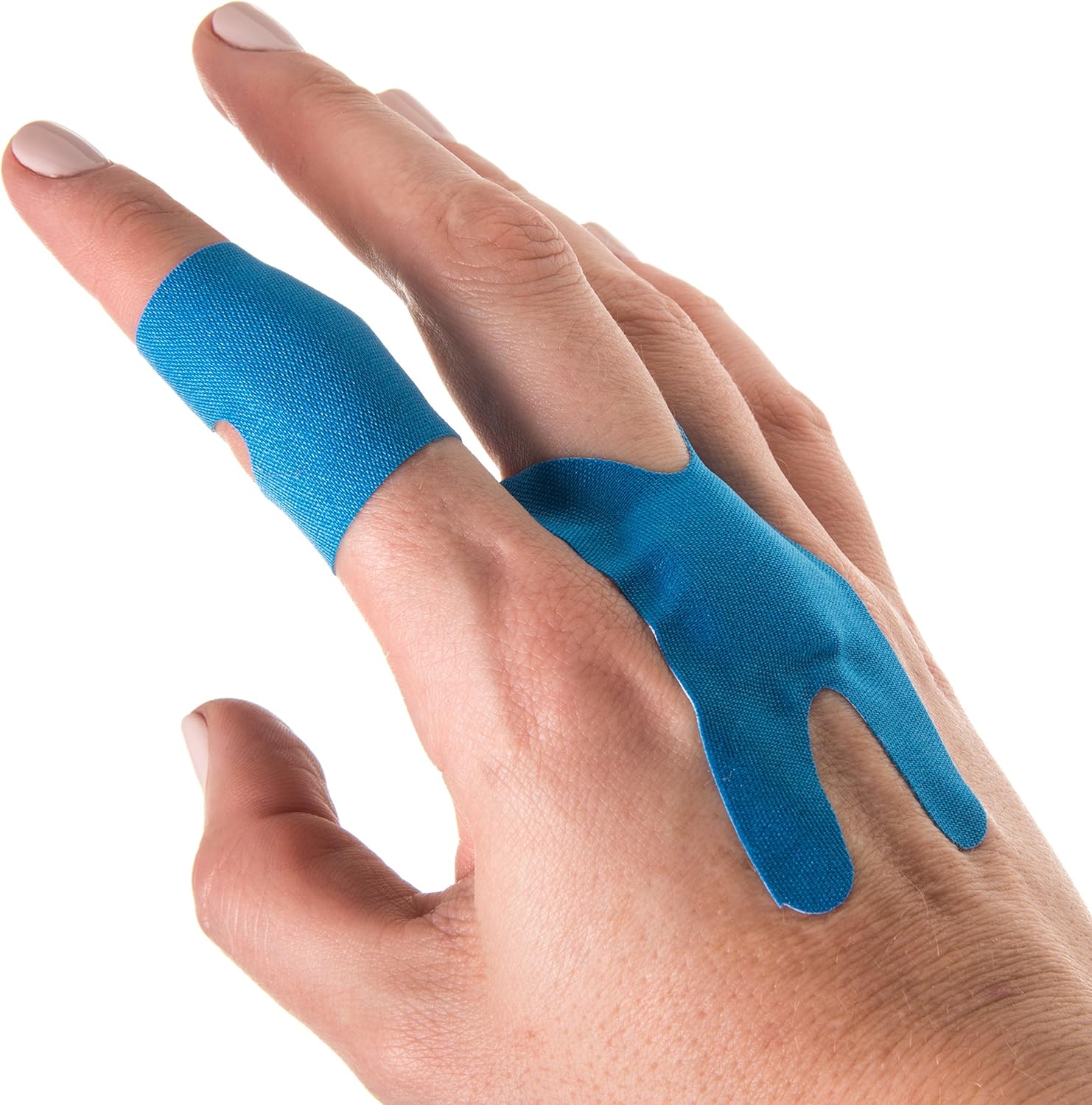 San Jamar MK0903 MANI-KARE Bandages, 1 3/4" x 3", Knuckle, Blue