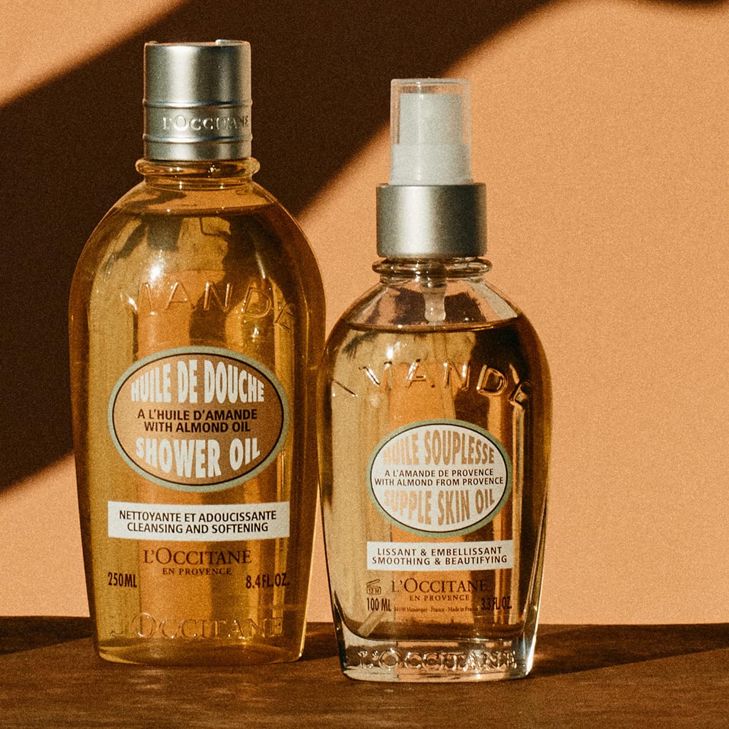 L'OCCITANE Almond Supple Skin Oil 3.3 Fl. Oz: Improve Appearance of Stretch Marks, Soften Skin, Velvety, Firmer-Looking Skin, Irresistible Aroma