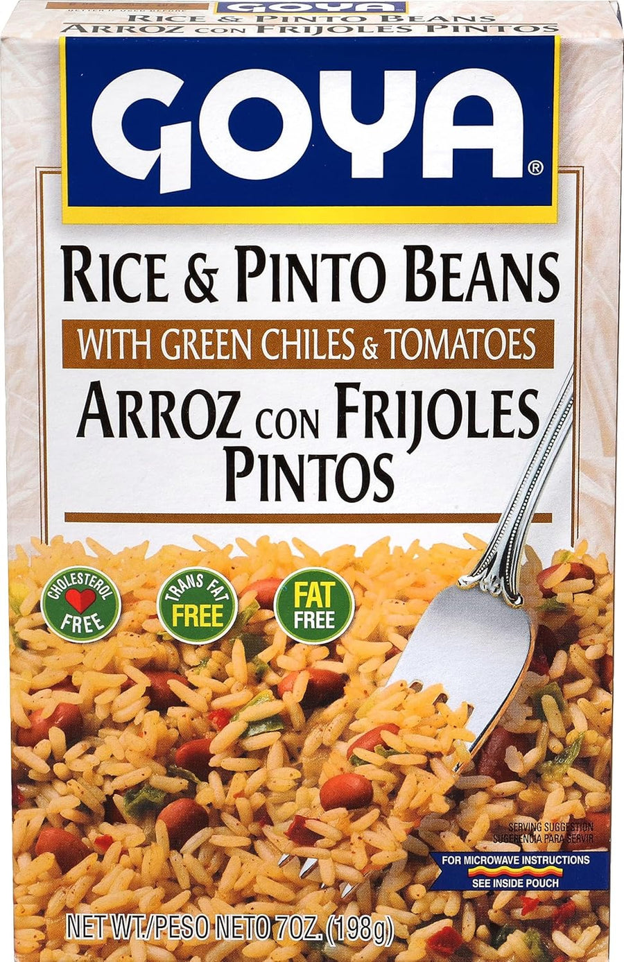 Goya Foods Rice and Pinto Beans, 8-Ounce