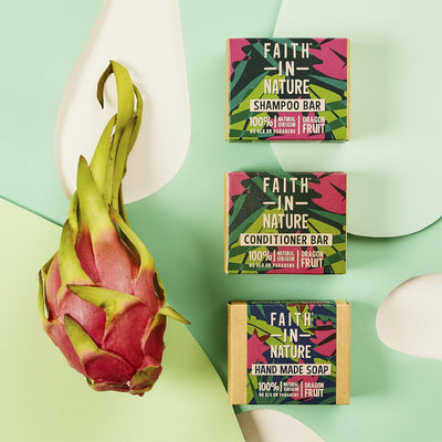 Faith in Nature Natural Dragon Fruit Shampoo Bar 3.00 oz