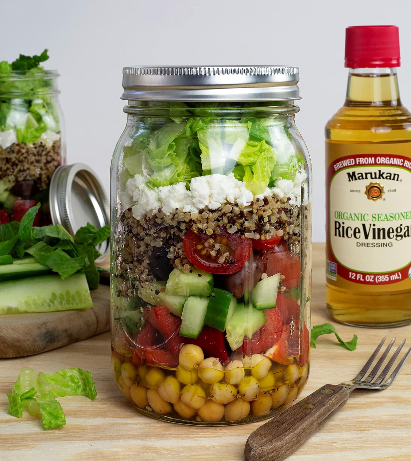 Marukan Organic Seasoned Rice Vinegar, 1 Gallon (Pack of 1)