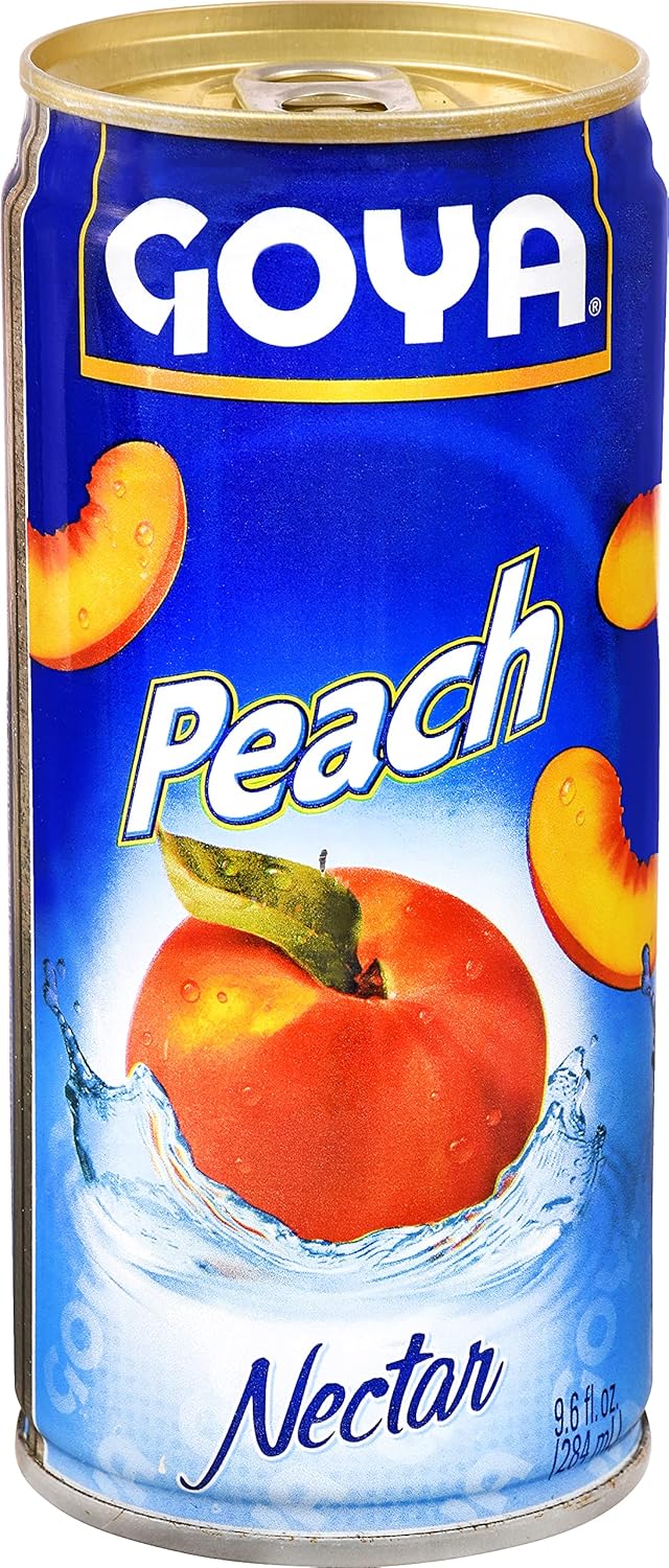 Goya Foods Peach Nectar, 9.6 Ounce