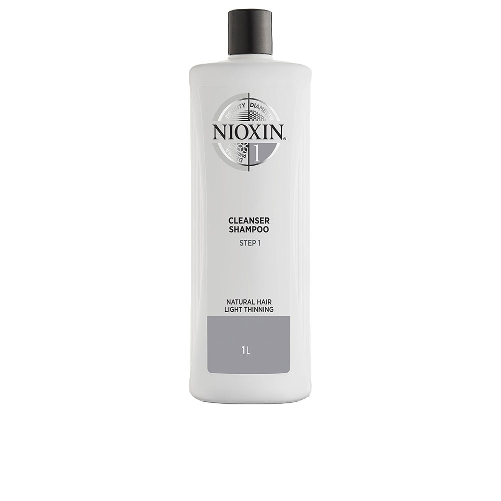 Nioxin SYSTEM 1 - Shampoo - Natural Hair with Slight Loss of Density - Step 1 1000 ml