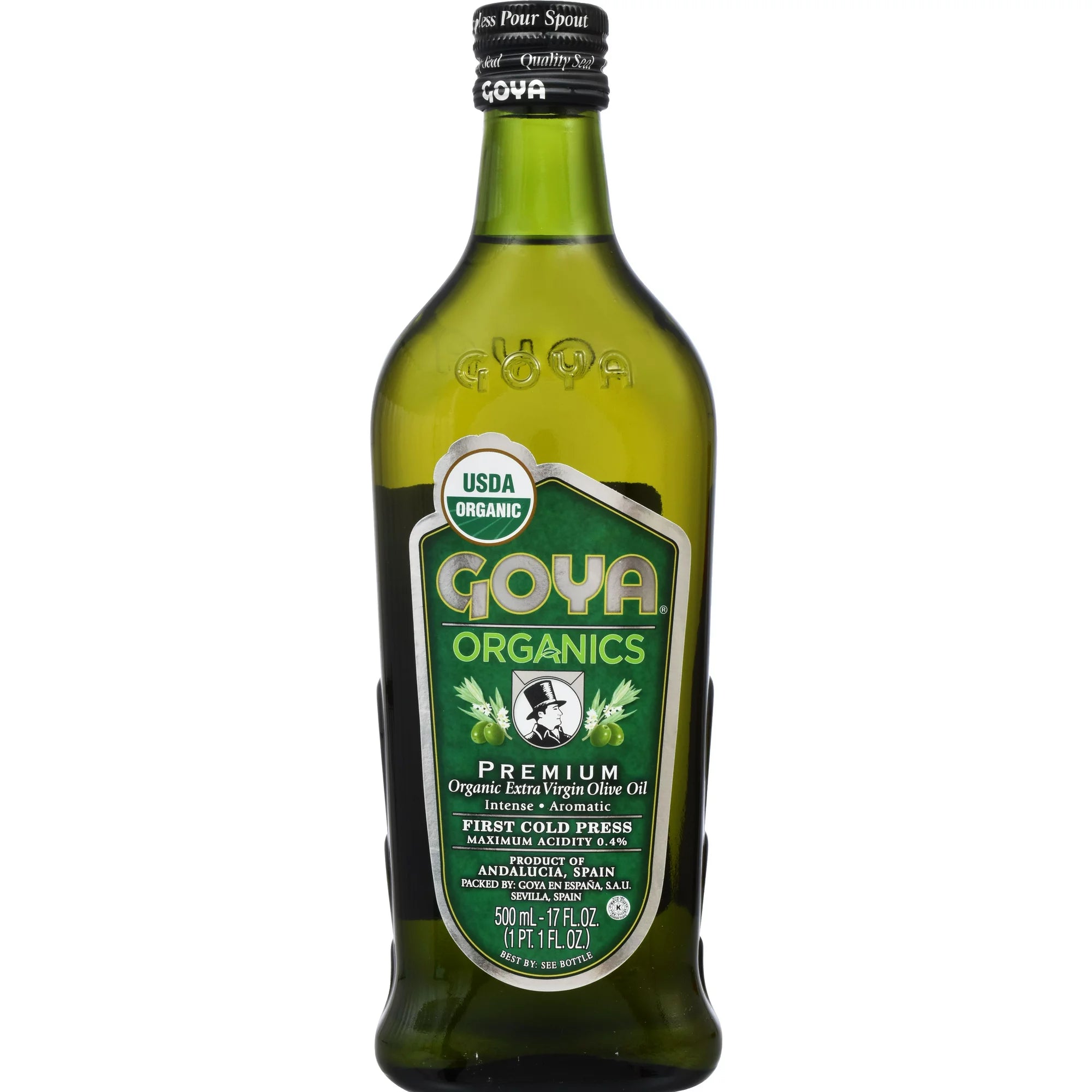 GOYA Organics Premium Organic Extra Virgin Olive Oil 17 oz