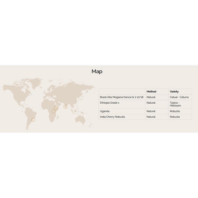 Mokaflor Rossa 60/40 Whole Bean Coffee 2.2lb/1kg