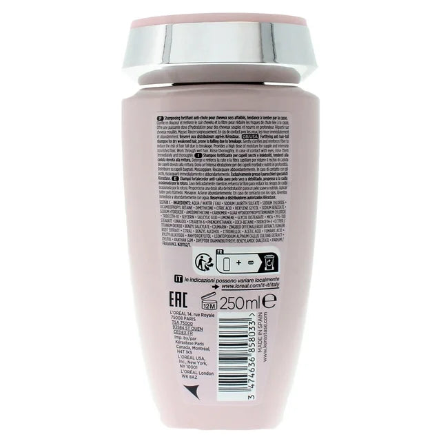 Kerastase Genesis Bain Nutri-Fortifiant Shampoo for Dry Weakened Hair 8.5 oz / 250 ml