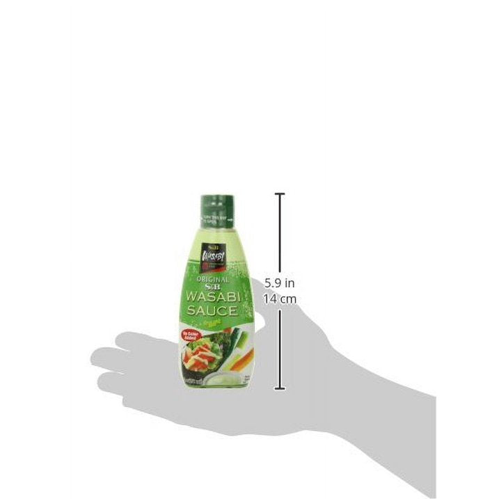 S&B Original Wasabi Sauce, 5.3 fl oz Bottle