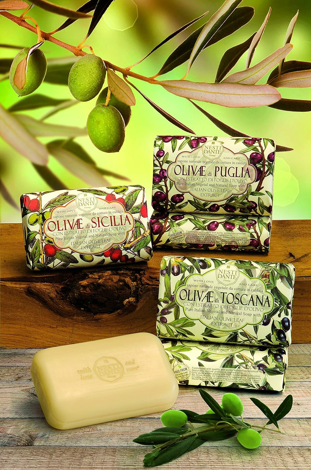 Nesti Dante Natural Soap With Italian Olive Leaf Extract - Olivae Di Toscana 150g/3.5oz