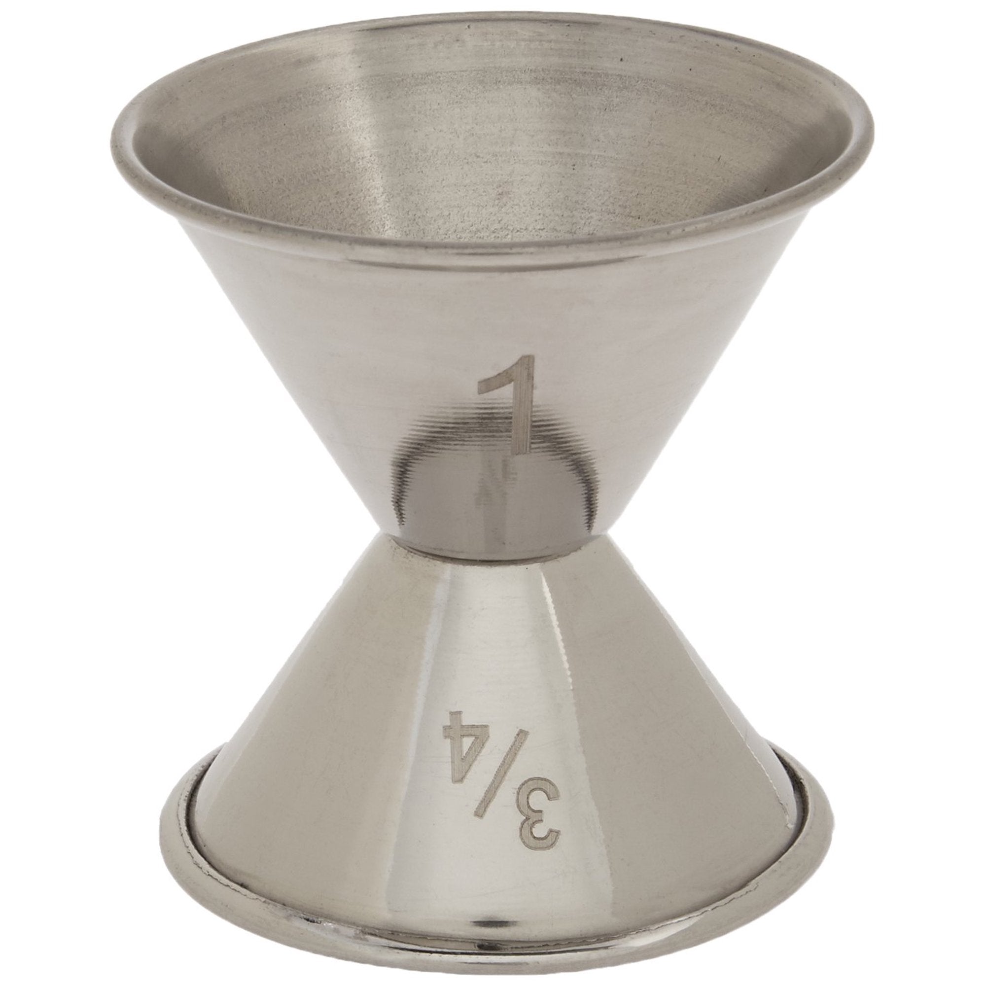 American Metalcraft J206 Jiggers, 2.125" Length x 2.125" Width, Silver