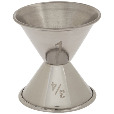 American Metalcraft J206 Jiggers, 2.125" Length x 2.125" Width, Silver