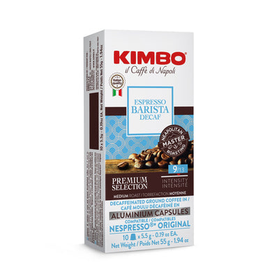 Kimbo Decaf - Aluminum Capsules x10