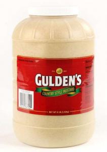 Gulden's Country Style Mustard Plastic 1gal