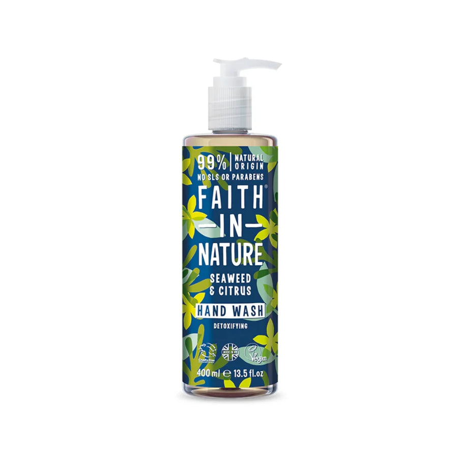 Faith in Nature Hand Wash – Seaweed & Citrus – 400ml