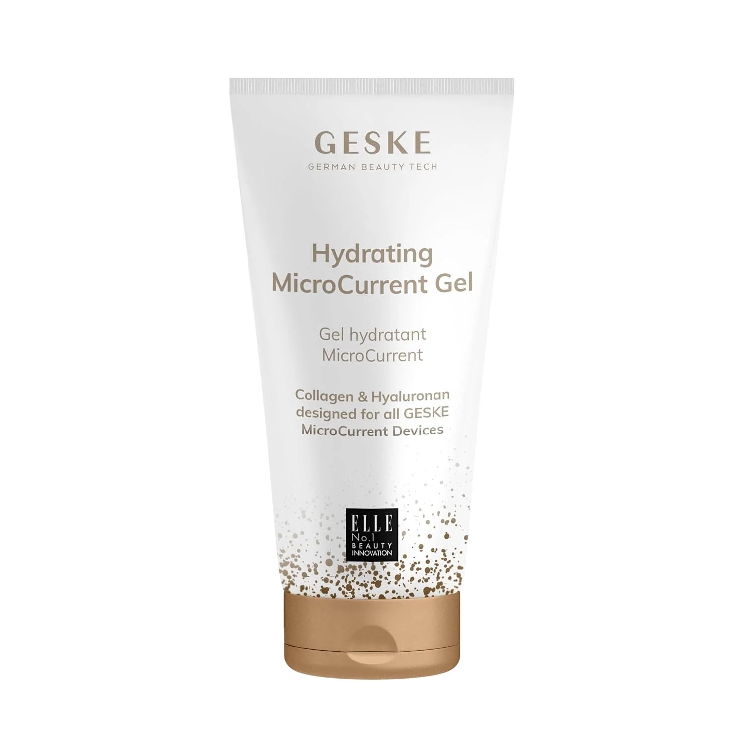 GESKE Hydrating Micro Current Gel | Must-Have for All GESKE MicroCurrent Devices | Intensive Facial Care with Glycerin | Water-Based Contact Gel | Vegan | Anti-Aging | Men, Women & All Genders