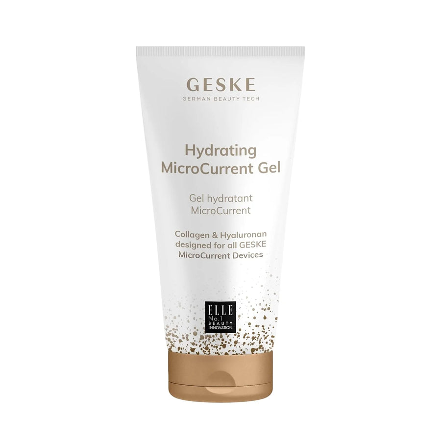 GESKE Hydrating Micro Current Gel | Must-Have for All GESKE MicroCurrent Devices | Intensive Facial Care with Glycerin | Water-Based Contact Gel | Vegan | Anti-Aging | Men, Women & All Genders