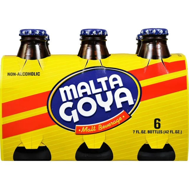 Goya Malt Beverage, 7 Fl Oz, 6 Count