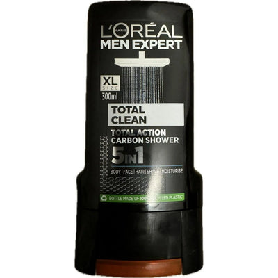 L'OREAL MEN EXPERT XL 300ml TOTAL CLEAN 5X1 CARBON SHOWER